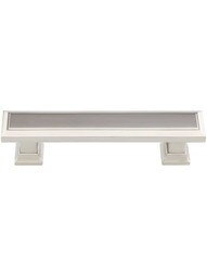 Regent Cabinet Pull - 3 1/2 inch Center to Center in Polished Nickel.